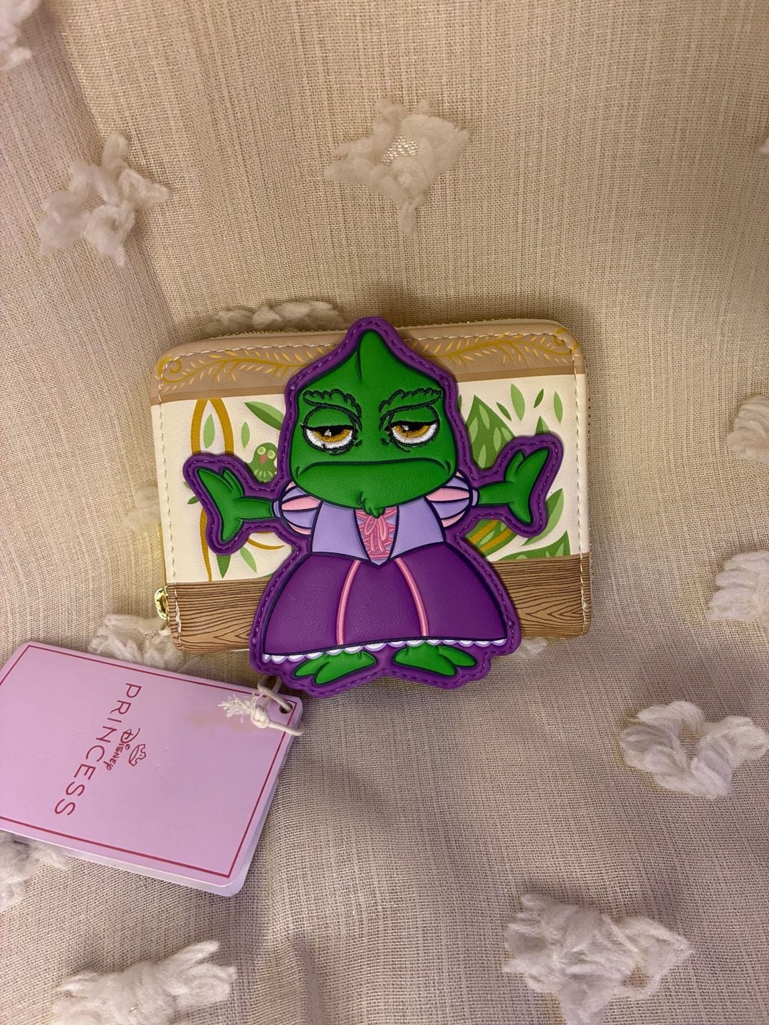 Loungefly Disney Tangled Pascal Dress Zip Wallet 5