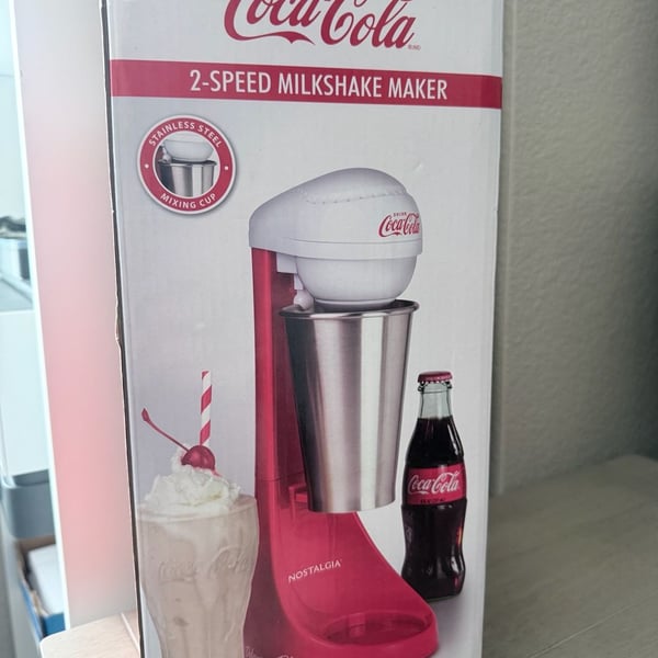 Coca-Cola Limited Edition 2 Speed Milkshake Maker By Nostalgia