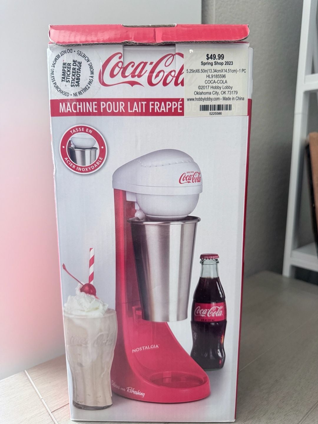 Coca-Cola Limited Edition 2 Speed Milkshake Maker By Nostalgia 2