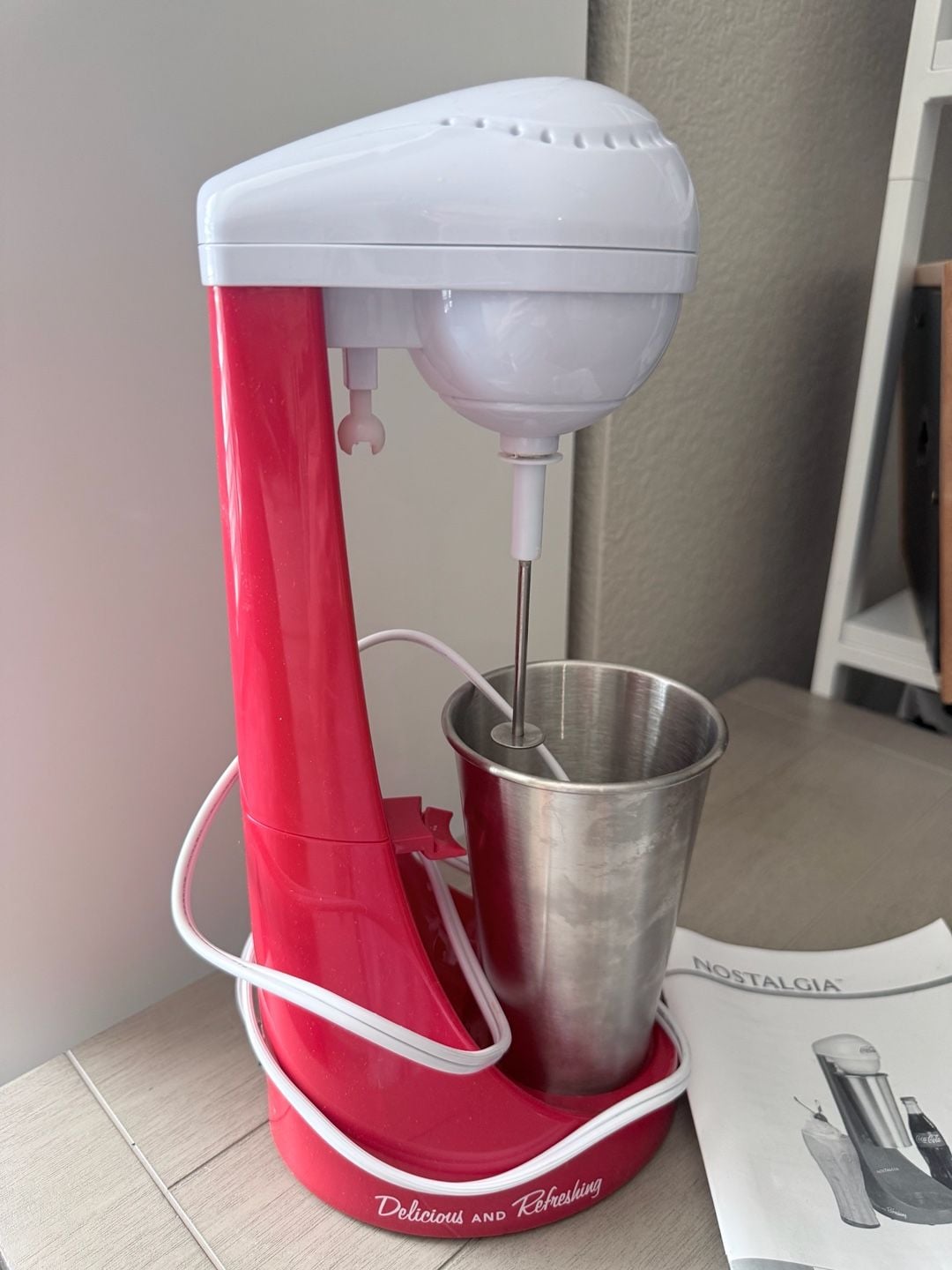 Coca-Cola Limited Edition 2 Speed Milkshake Maker By Nostalgia 5