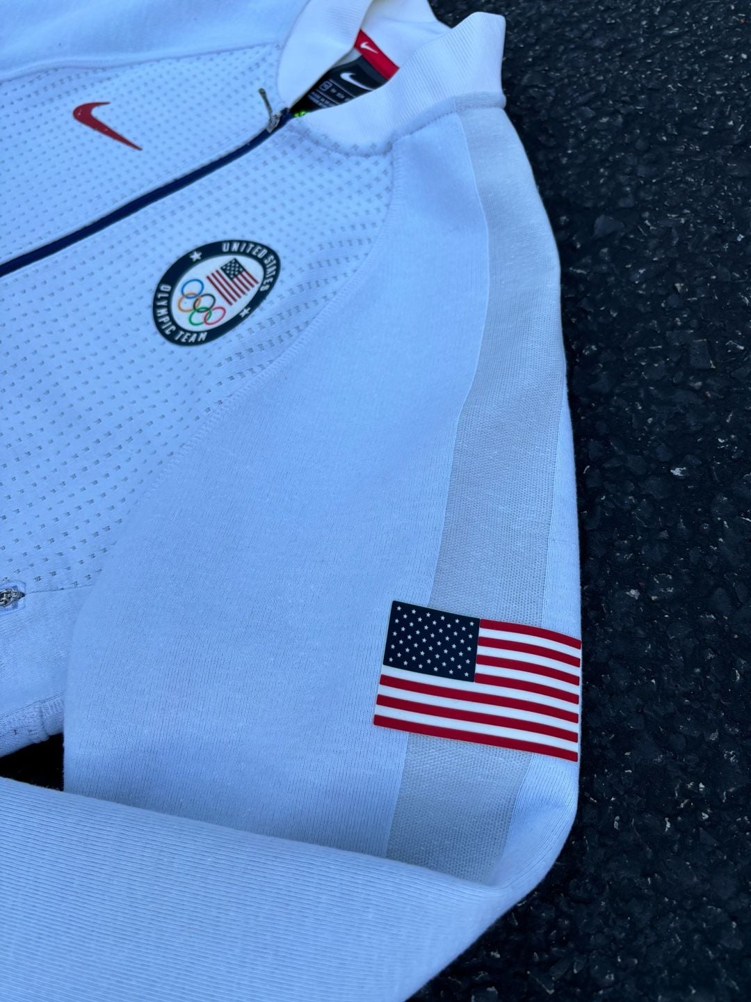 Nike United States Olympic Team Jacket Size XS White CK4626-100 5