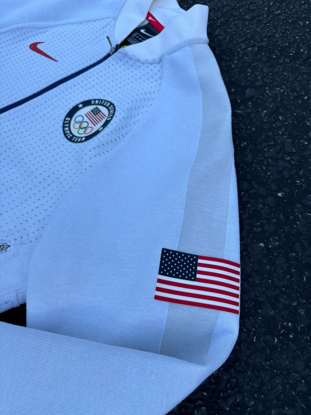 Nike United States Olympic Team Jacket Size XS White CK4626-100 6
