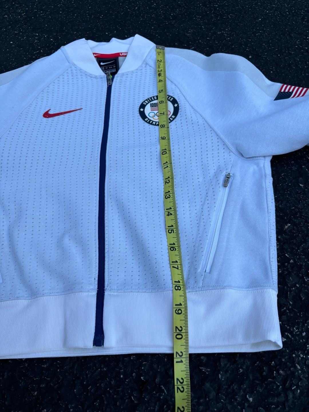 Nike United States Olympic Team Jacket Size XS White CK4626-100 12