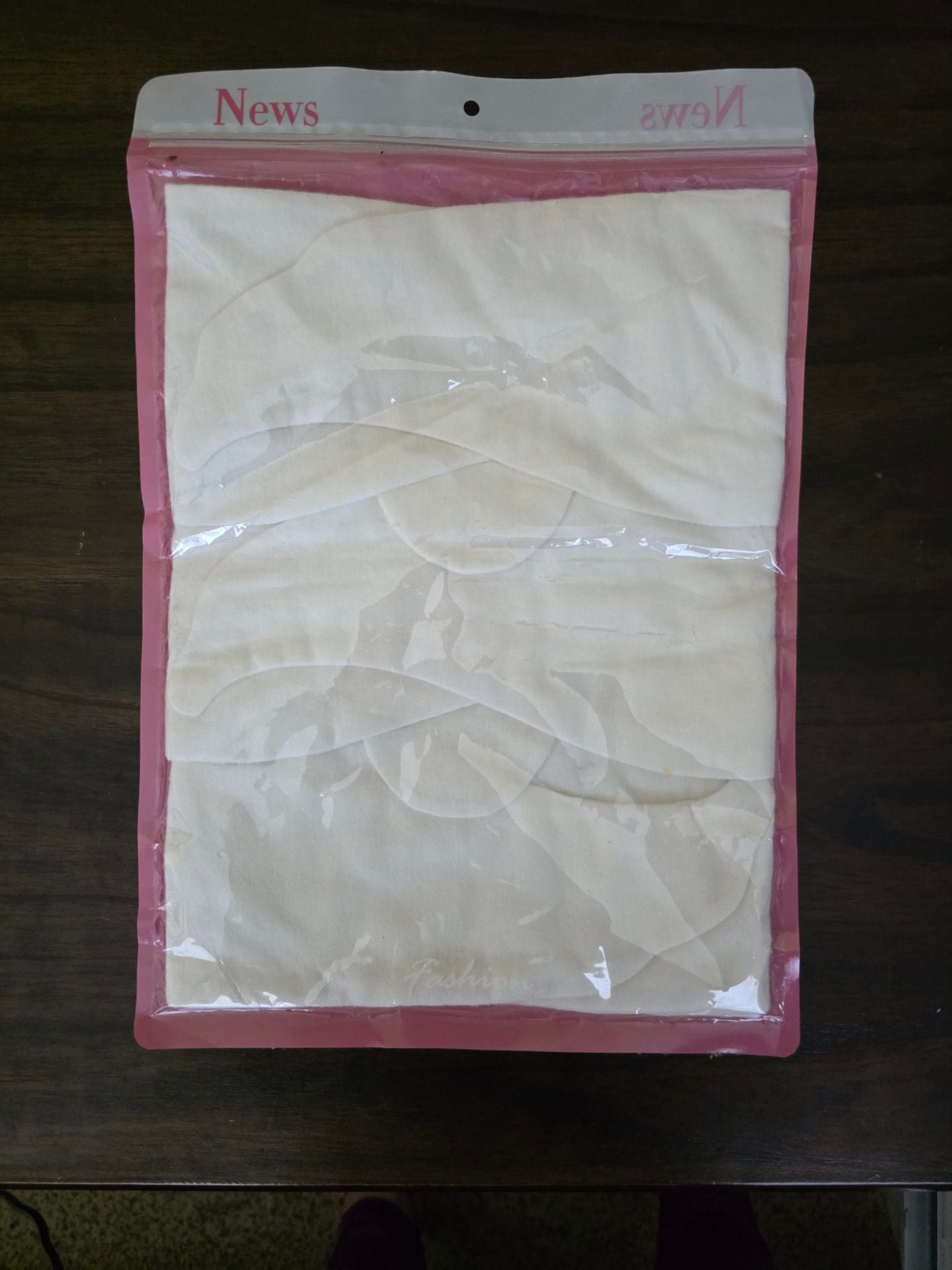 Brand New Kim Young Bra Liner Size Large White Cotton Sweat Protector 2