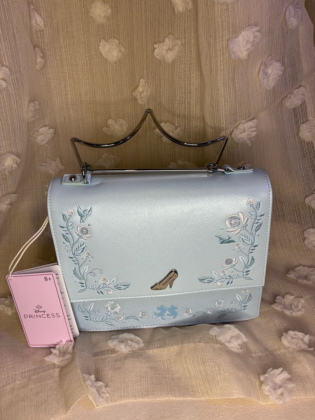 Loungefly Disney Cinderella Crown Handle Crossbody Bag 2