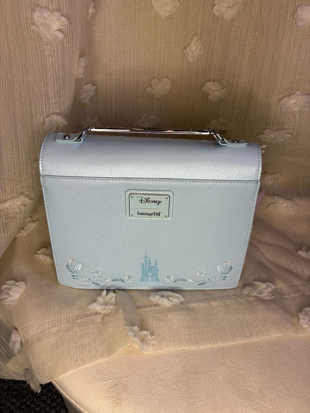 Loungefly Disney Cinderella Crown Handle Crossbody Bag 3