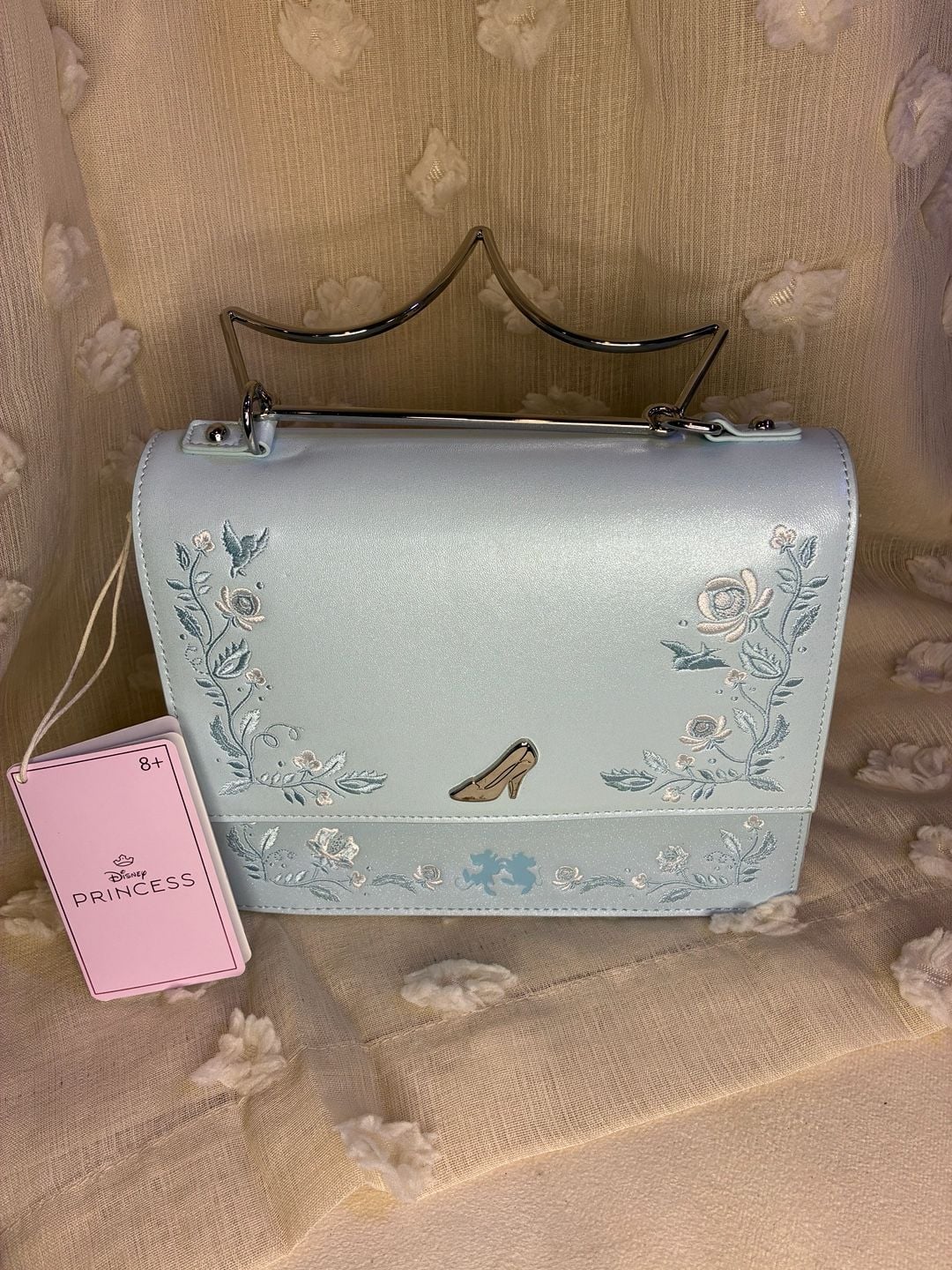Loungefly Disney Cinderella Crown Handle Crossbody Bag 5