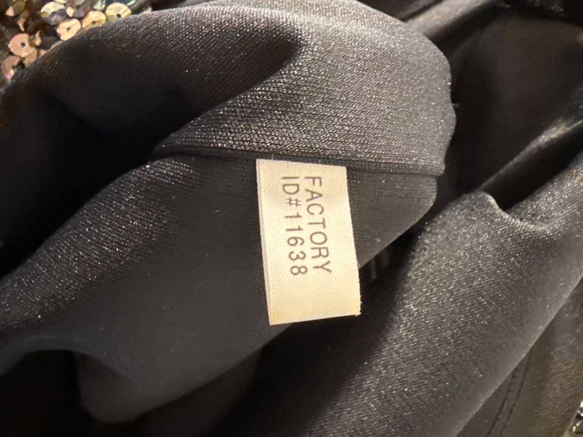 Express Sequin Dress Size 3/4 Black Halter Cocktail Mini 8