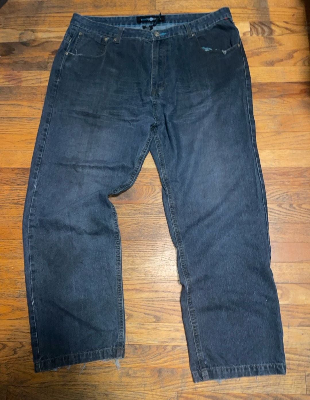 Enyce Denim Jeans Size 44/32 Dark Wash Loose Fit 2