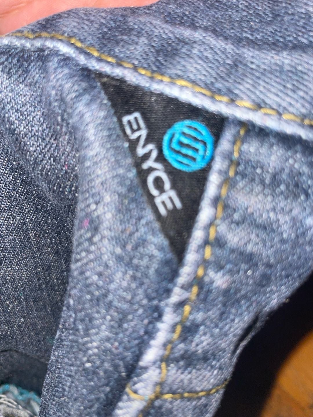 Enyce Denim Jeans Size 44/32 Dark Wash Loose Fit 6