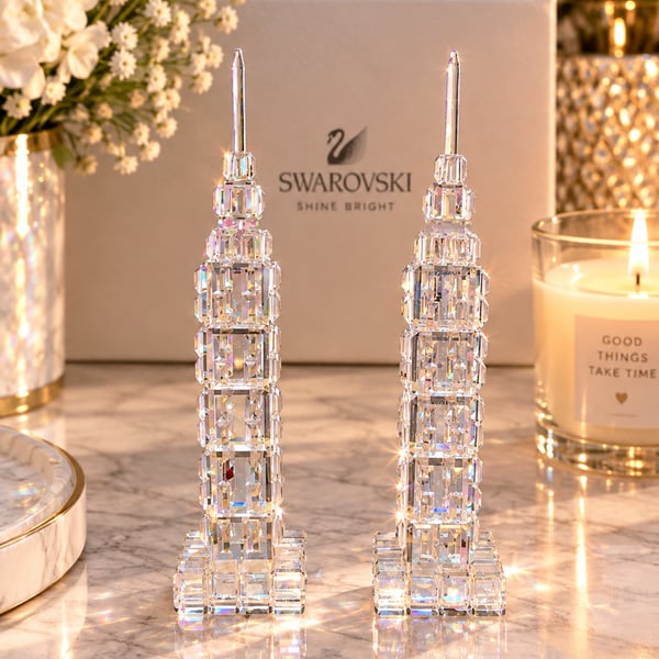 Swarovski Crystal Figurine Empire State Building