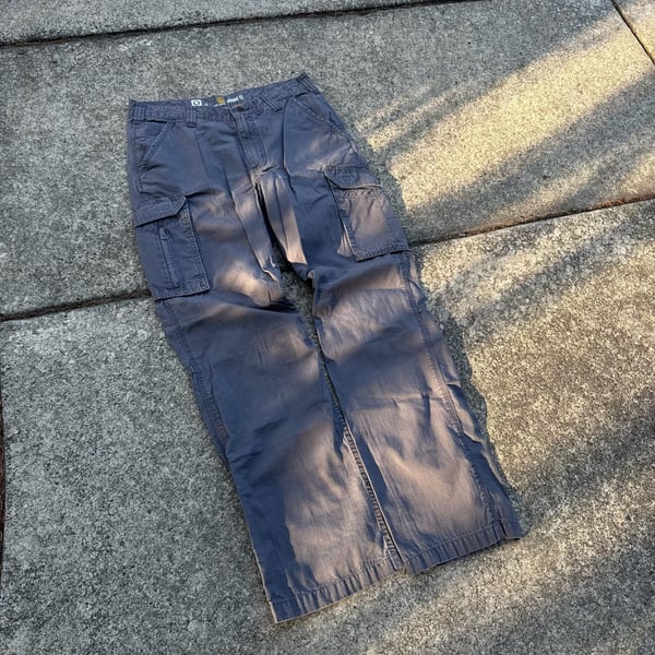 Carhartt Relaxed Fit Cargo Pants Blue