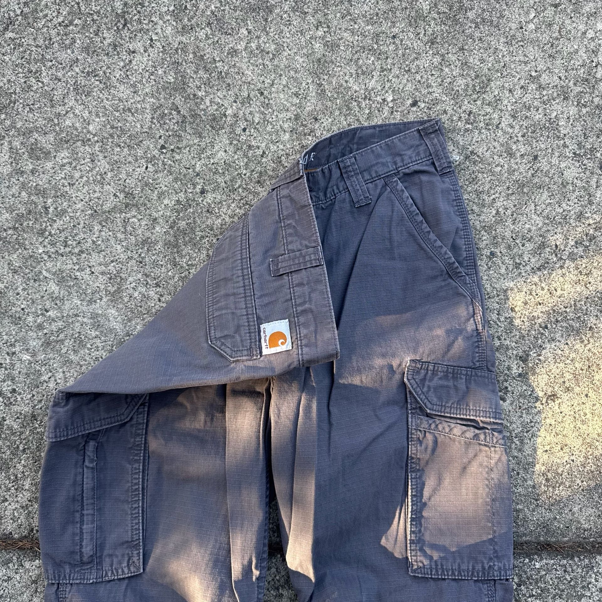 Carhartt Relaxed Fit Cargo Pants Blue 4
