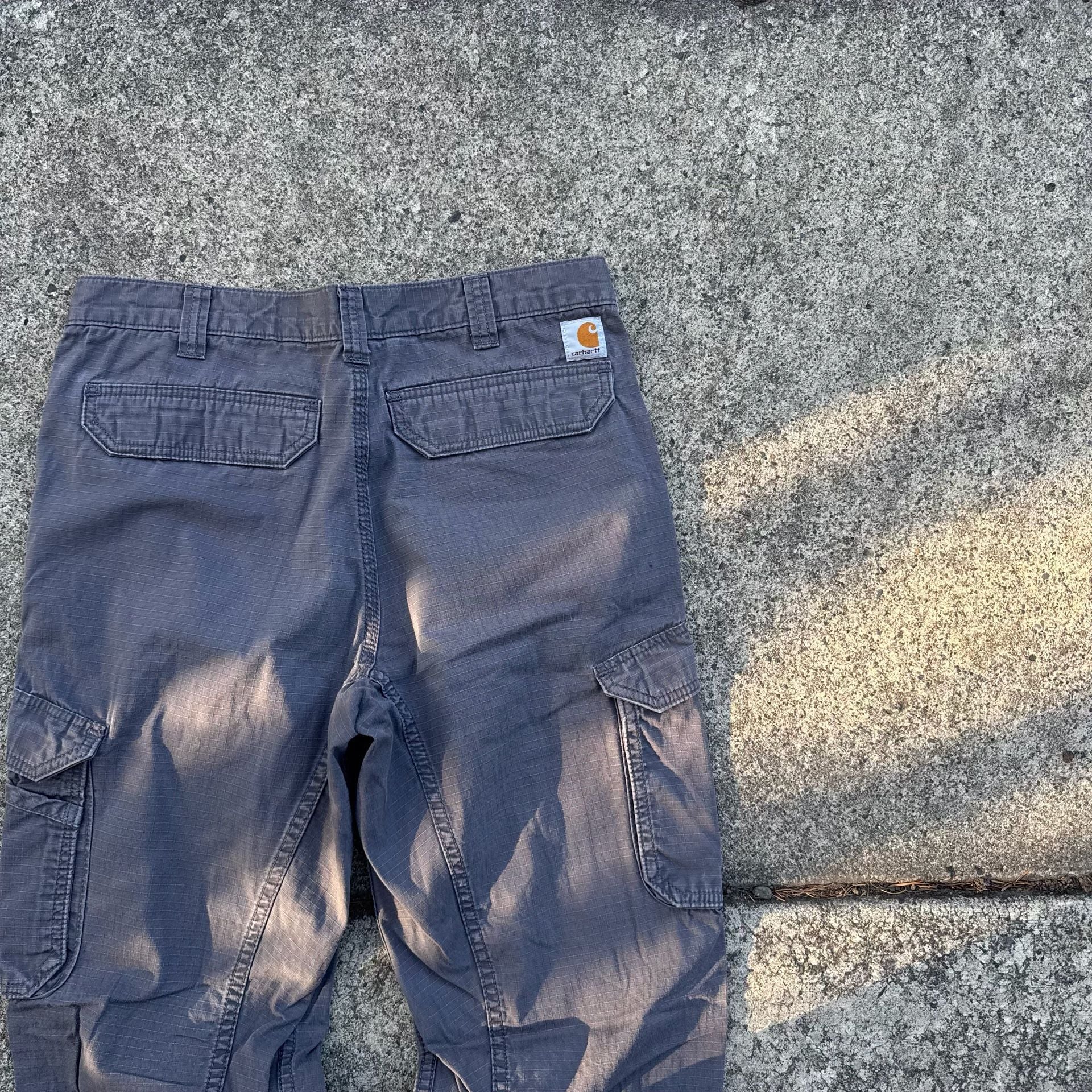 Carhartt Relaxed Fit Cargo Pants Blue 6