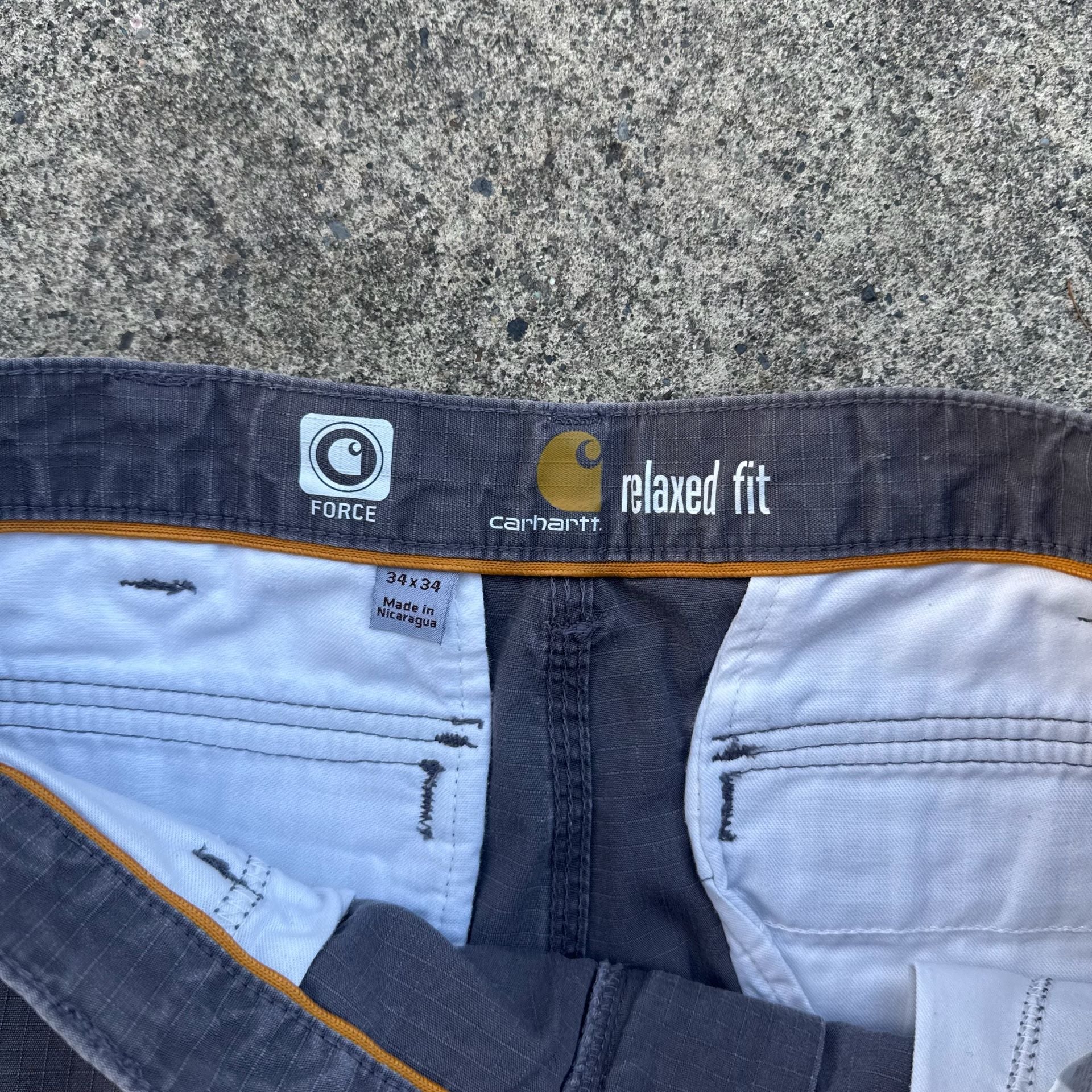 Carhartt Relaxed Fit Cargo Pants Blue 8