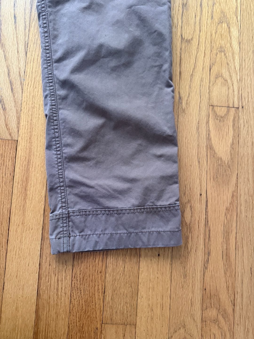 L.L. Bean Cargo Pants Size 38x34 Brown Cotton Nylon Hiking 7