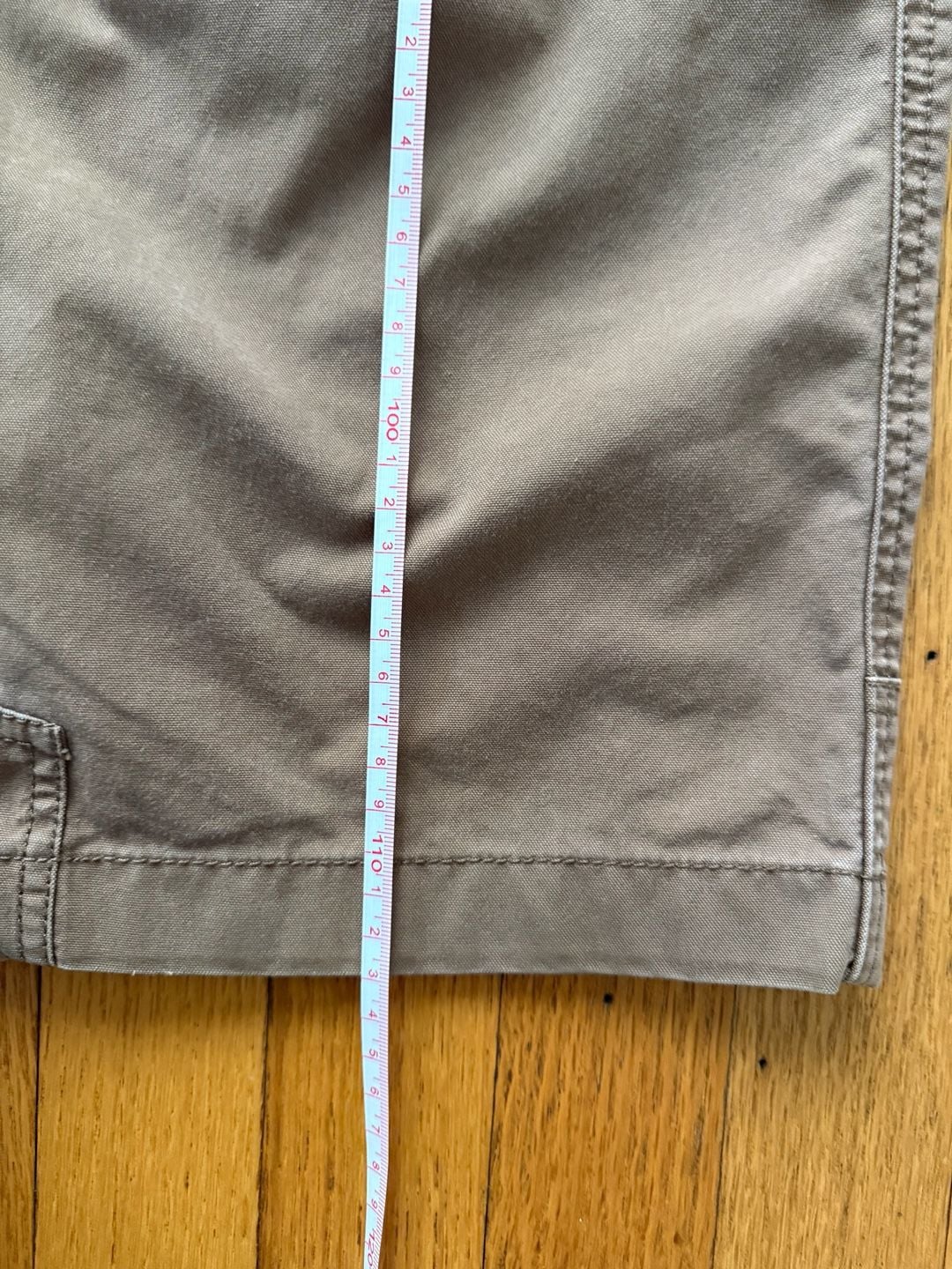 L.L. Bean Cargo Pants Size 38x34 Brown Cotton Nylon Hiking 9
