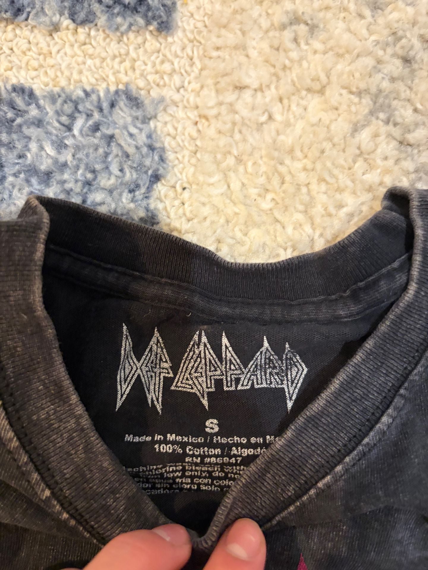 Def Leppard Pyromania 1983 Muscle Tank Top Size S Black 3