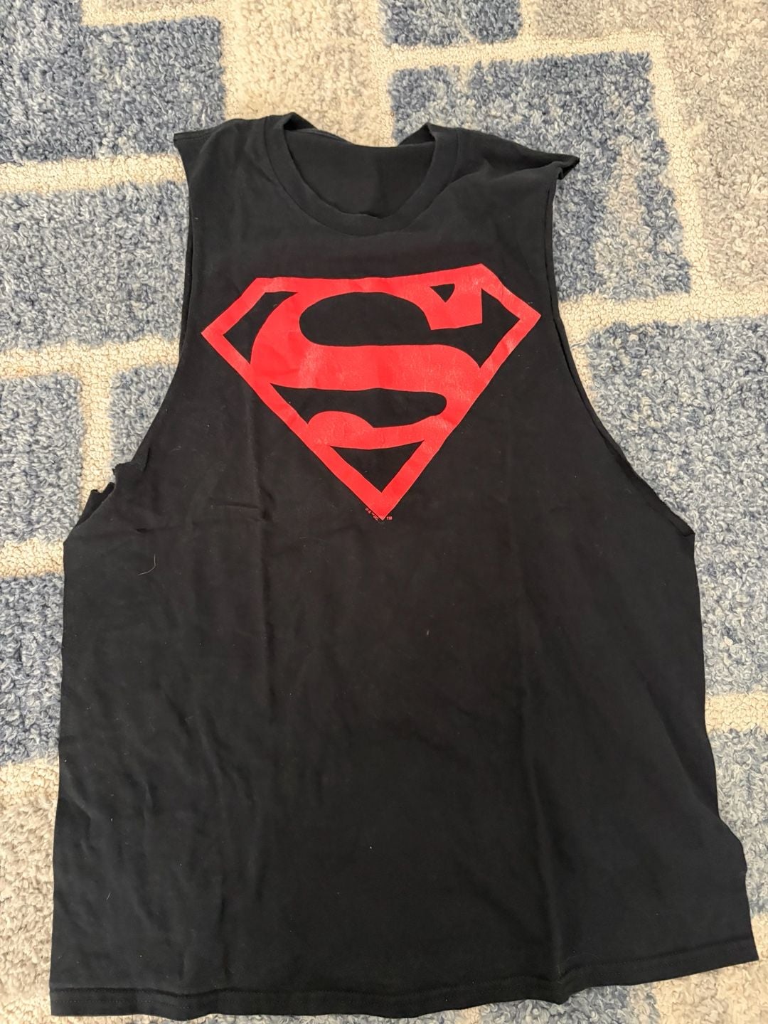 Superman DC Comics Hot Topic Men's Large Tank Top Shirt 1