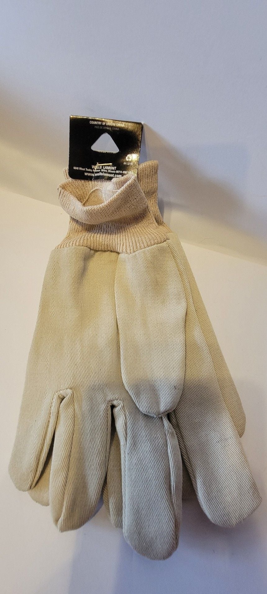Wells Lamont Work 1500 Canvas Gloves Large General Purpose 3