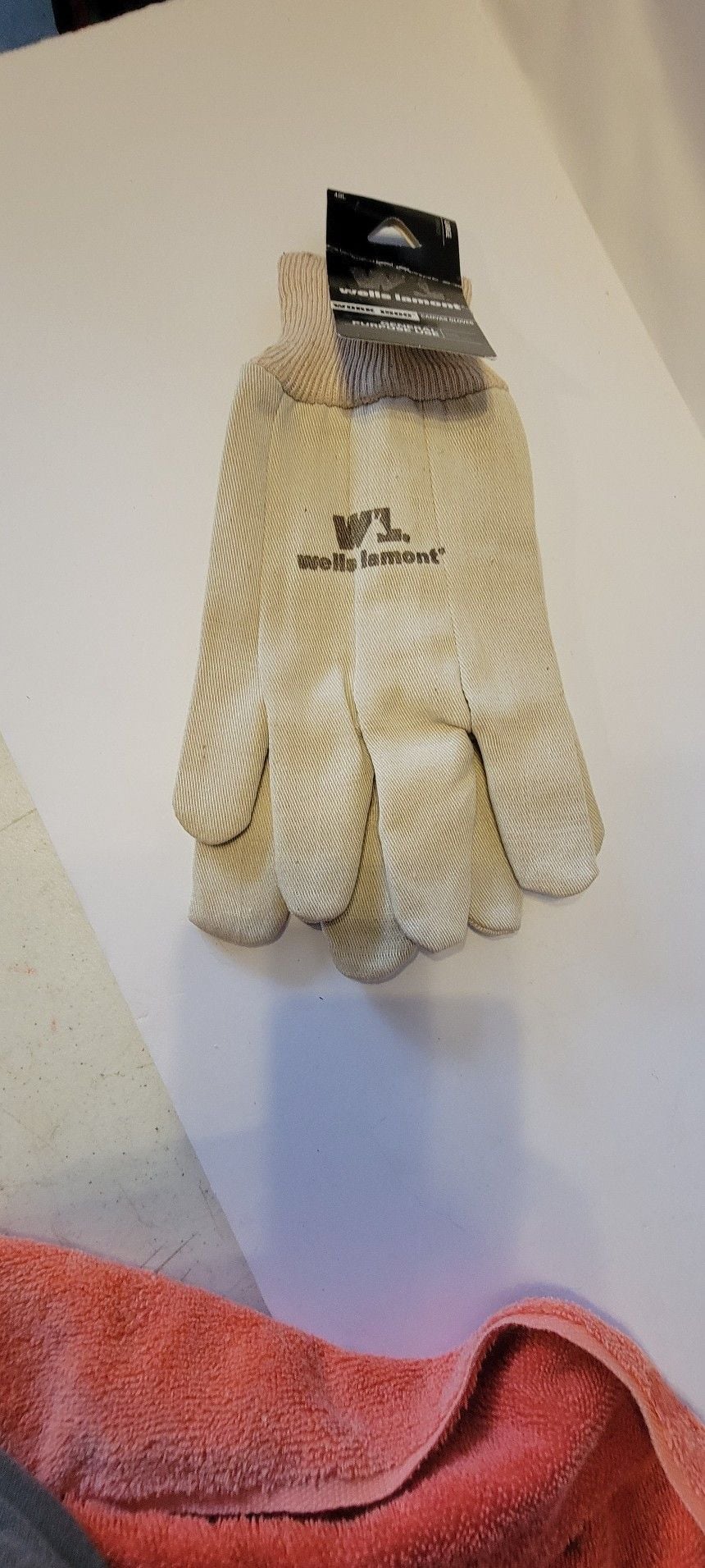 Wells Lamont Work 1500 Canvas Gloves Large General Purpose 6