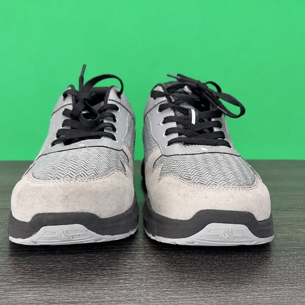 Walk Hero Walking Shoes Size 13 Wide Gray Orthopedic Arch Support