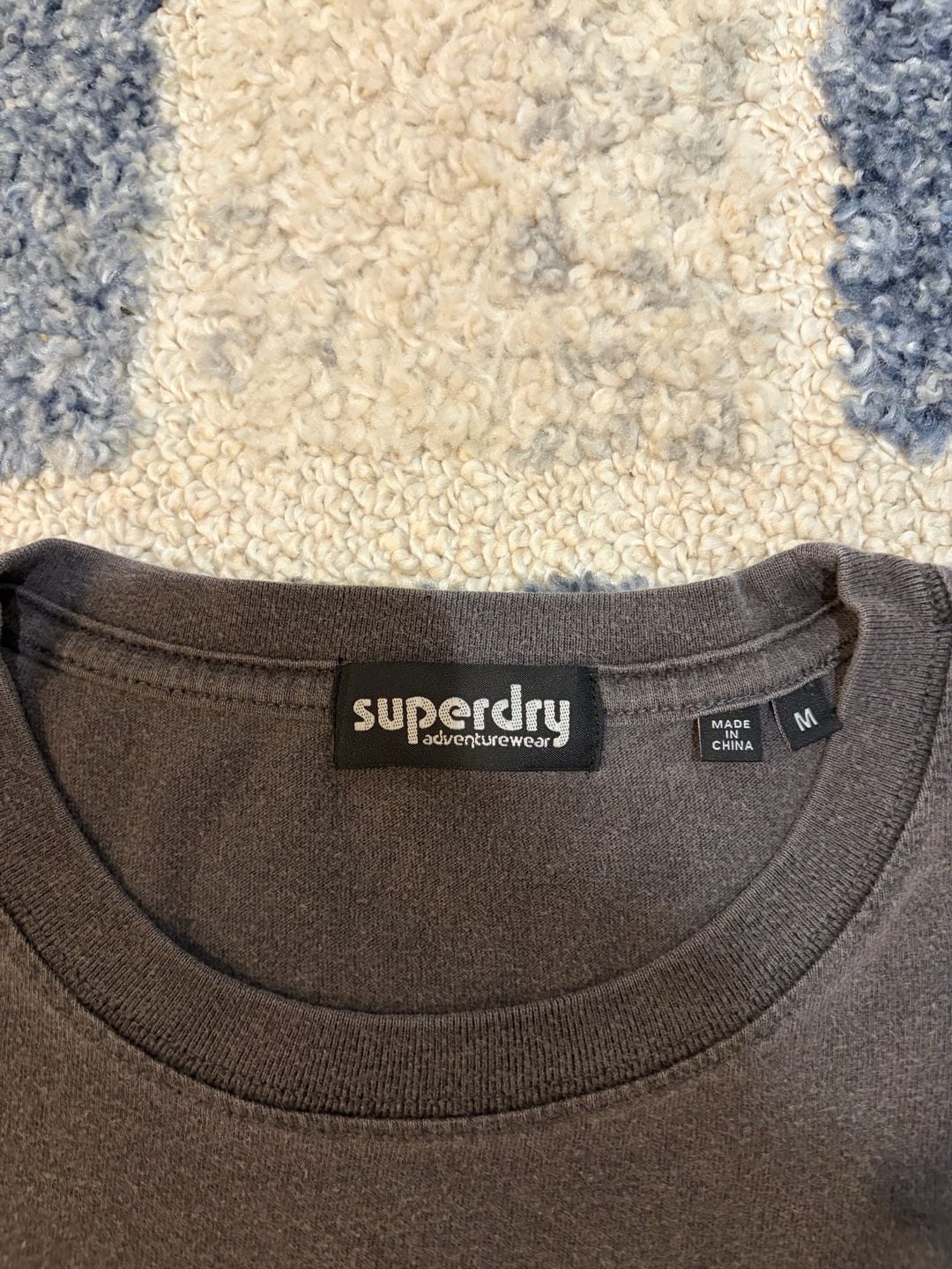 Superdry Vintage Washed T-Shirt Size M Black 3