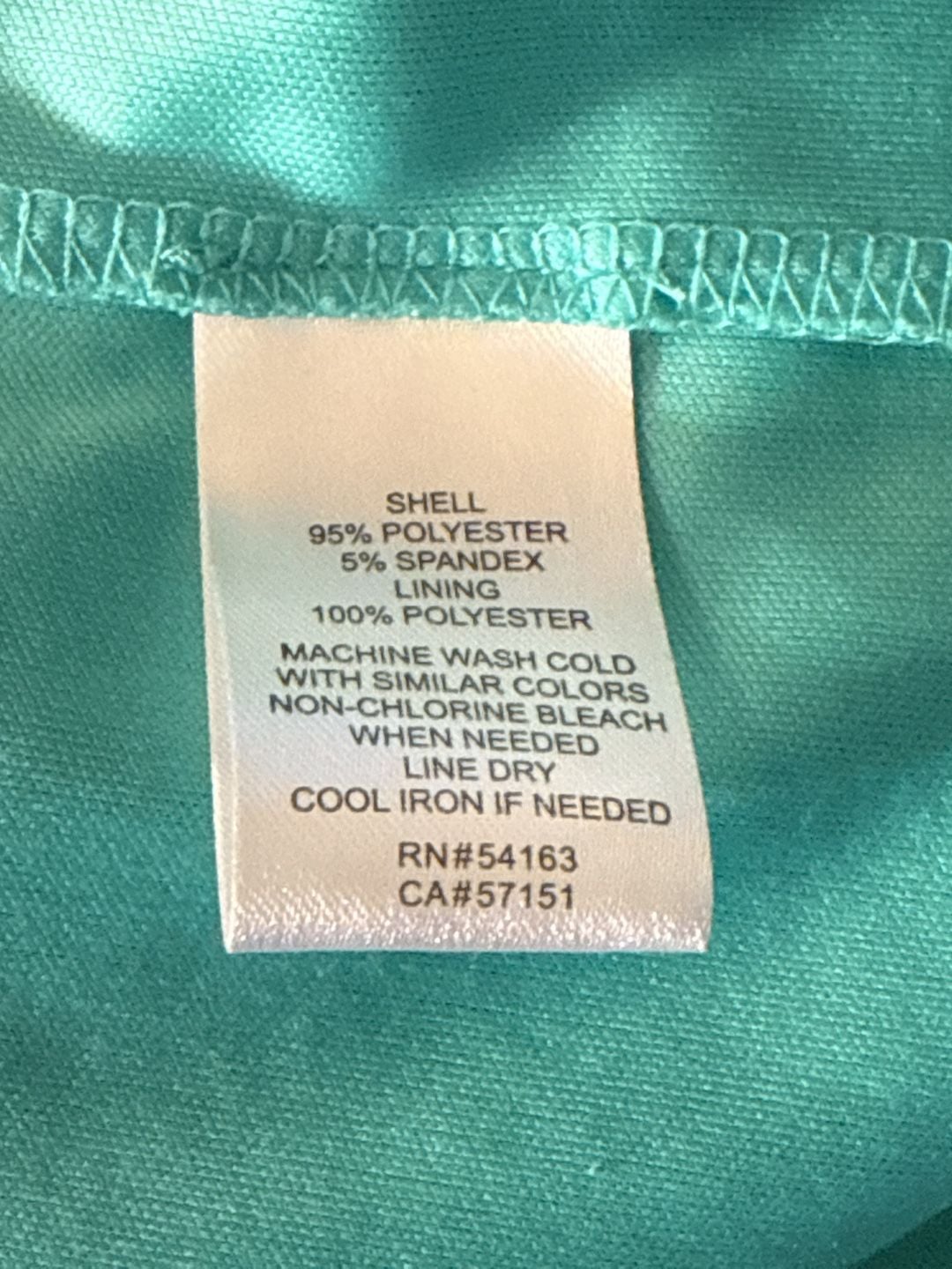 Jessica Simpson Halter Dress Size 6 Aqua Blue Metal Ring Neck Mini 8