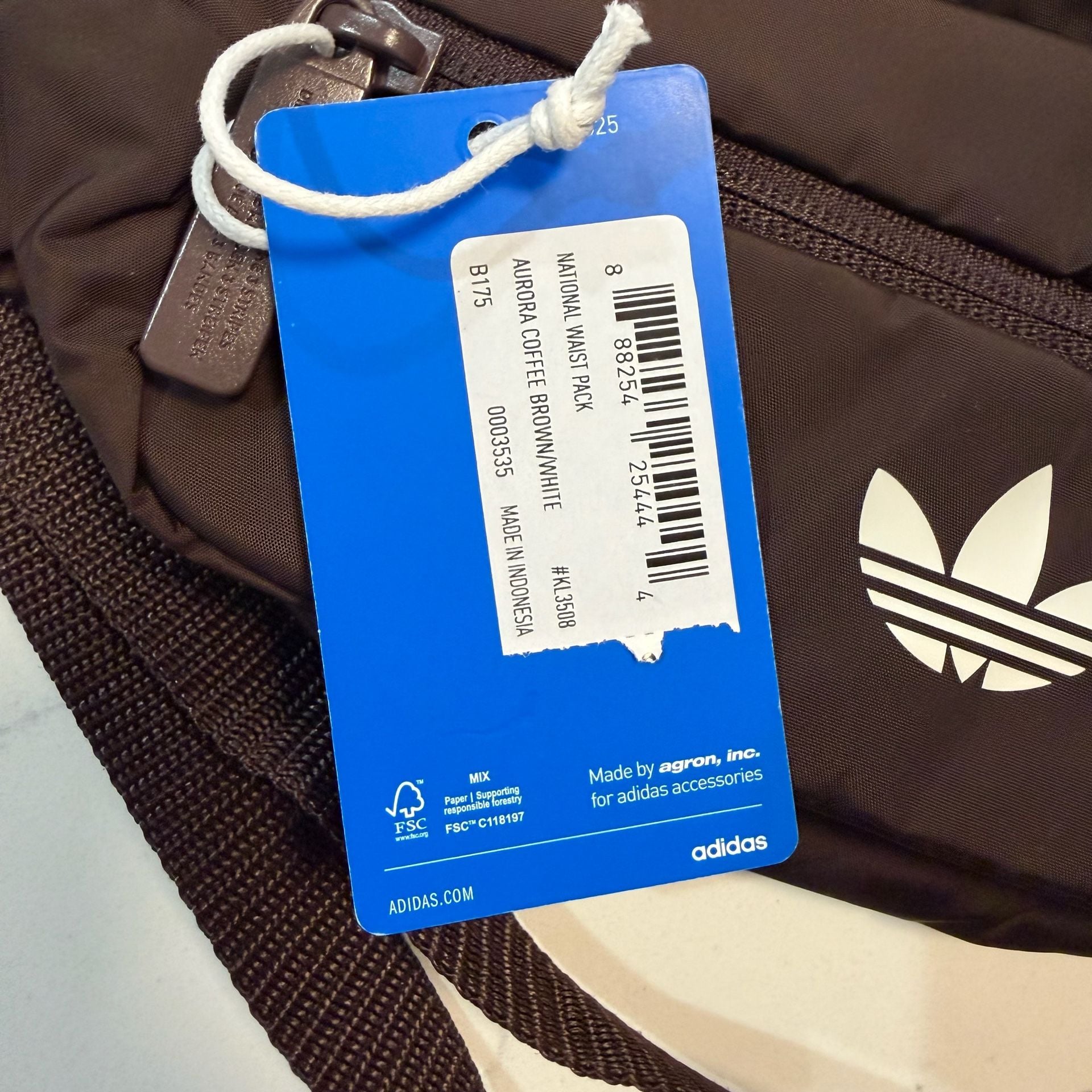 Adidas Originals National Waist Pack Brown Fanny Bag 9
