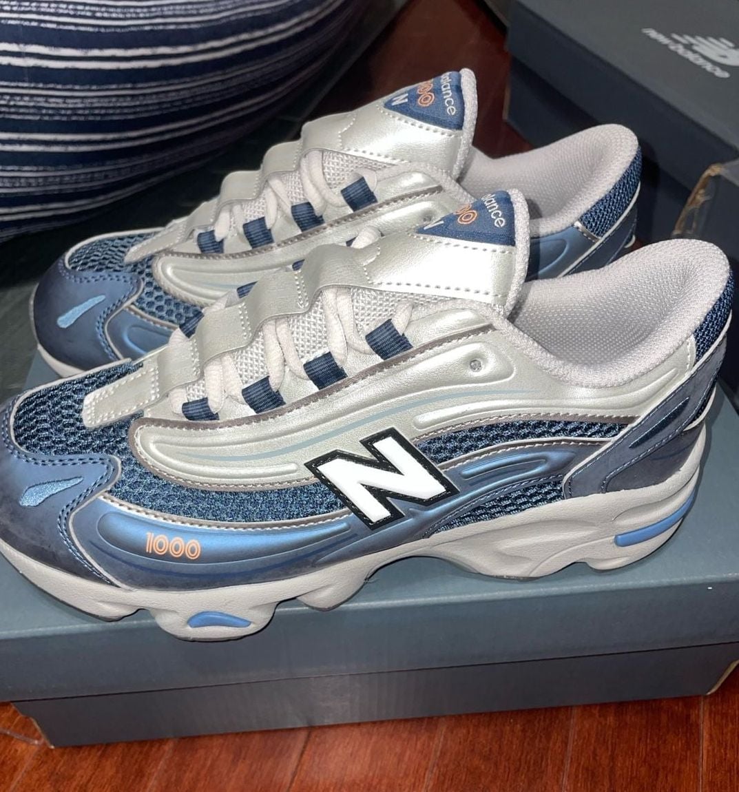 New Balance 1000 Blue Grey Sneakers 2