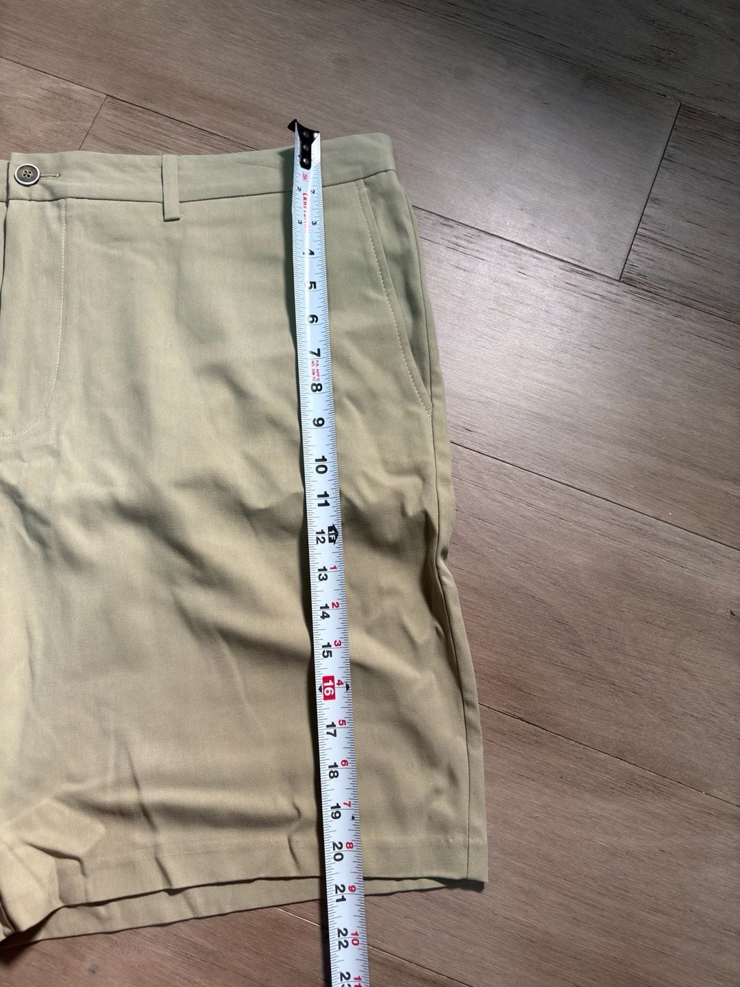 Tommy Bahama Tortola Flat Front Short Size 44 Khaki Silk 6