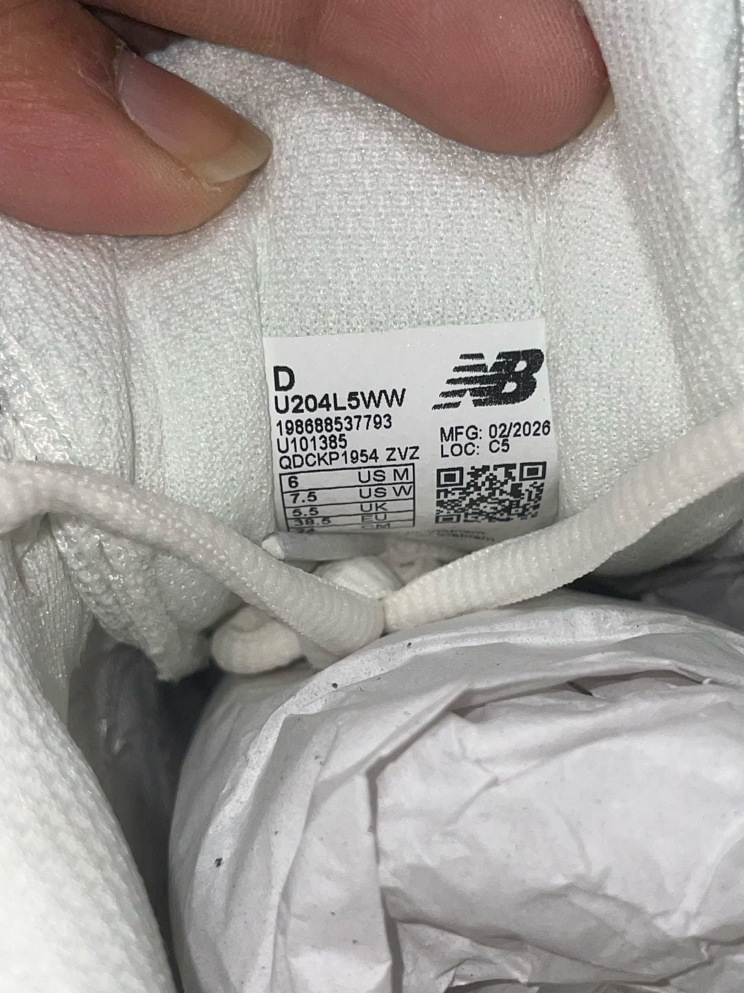New Balance 204L Sea Salt Pink 5