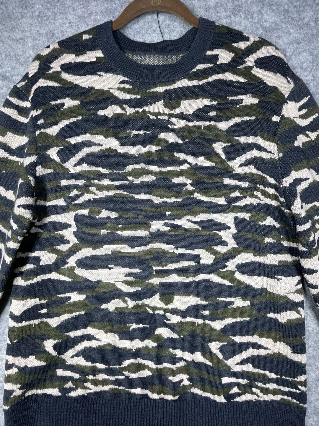 AllSaints Kamo Crewneck Jumper Wool Blend Size XS 4