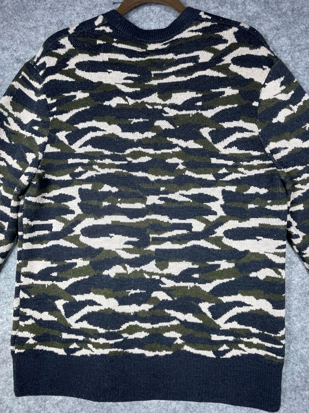 AllSaints Kamo Crewneck Jumper Wool Blend Size XS 9