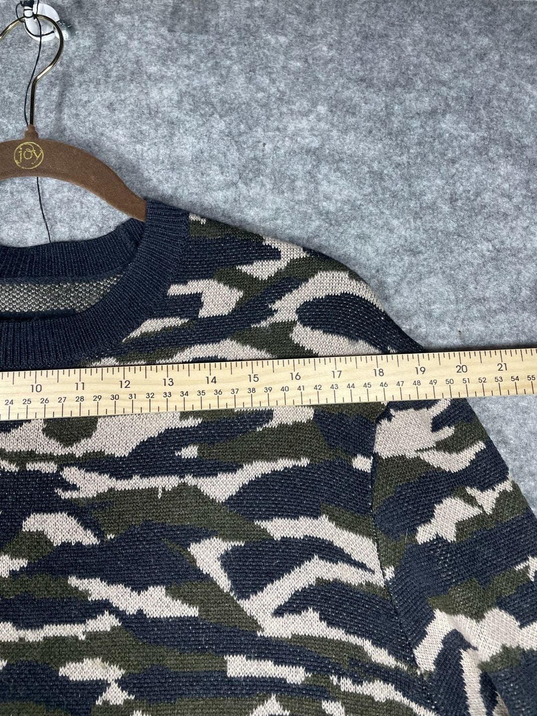 AllSaints Kamo Crewneck Jumper Wool Blend Size XS 16