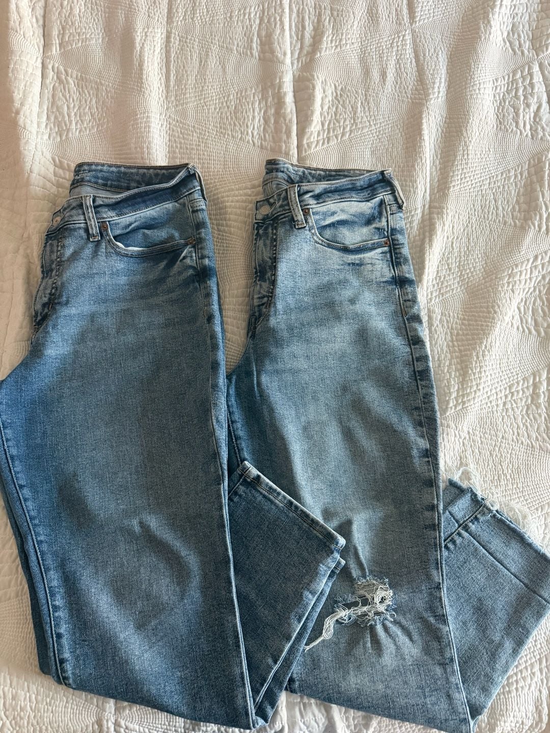 Old Navy O.G. Straight Jeans Size 12 Blue 3