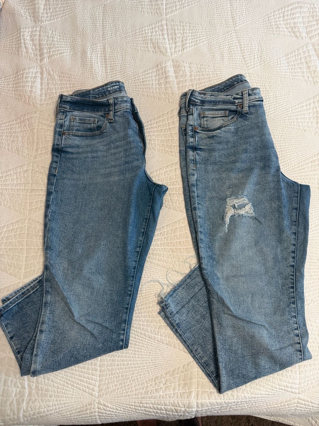 Old Navy O.G. Straight Jeans Size 12 Blue 4