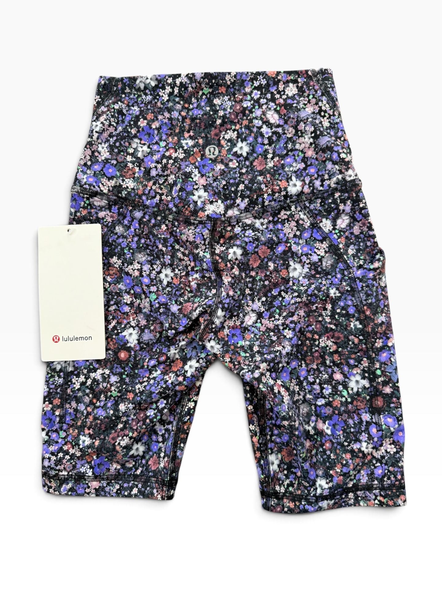 Lululemon Align High-Rise Short 8" Pockets Size 2 Flower Burst Multi 3