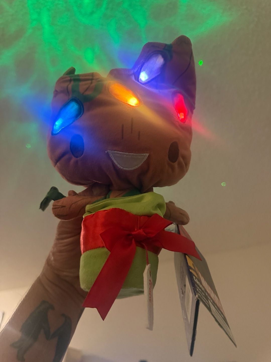 Disney Marvel Groot Christmas Light Up Plush Toy 7