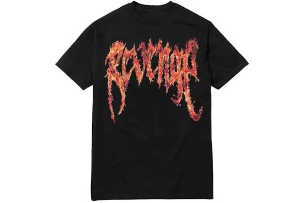 Revenge Inferno T-Shirt Black Red Size M 3