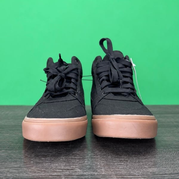 No Boundaries Men's Skate 2.0 High Top Sneakers Size 8 Black Canvas