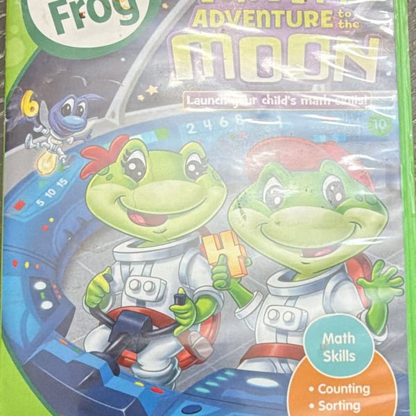 LeapFrog Math Adventure to the Moon DVD Educational Learning Video