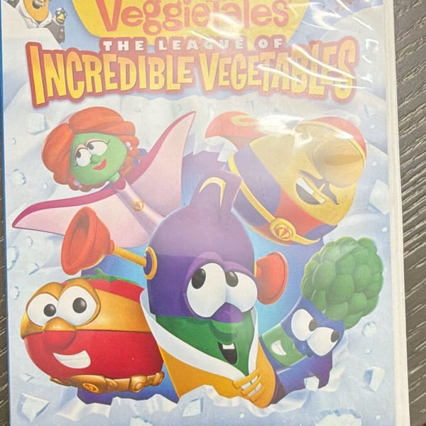 VeggieTales The League Of Incredible Vegetables DVD