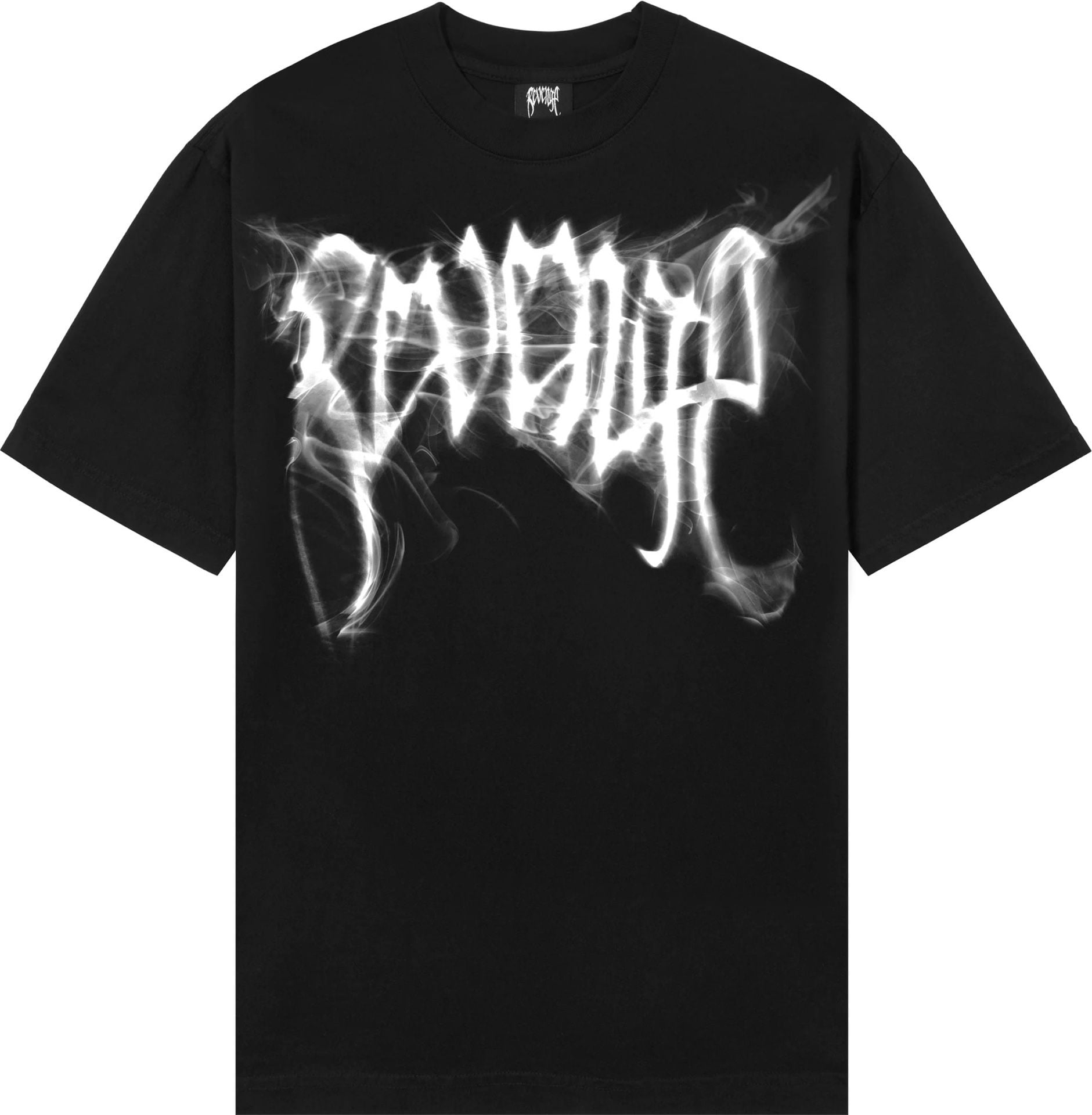 Revenge Smoke Arch Logo T-shirt Black Size Medium 3