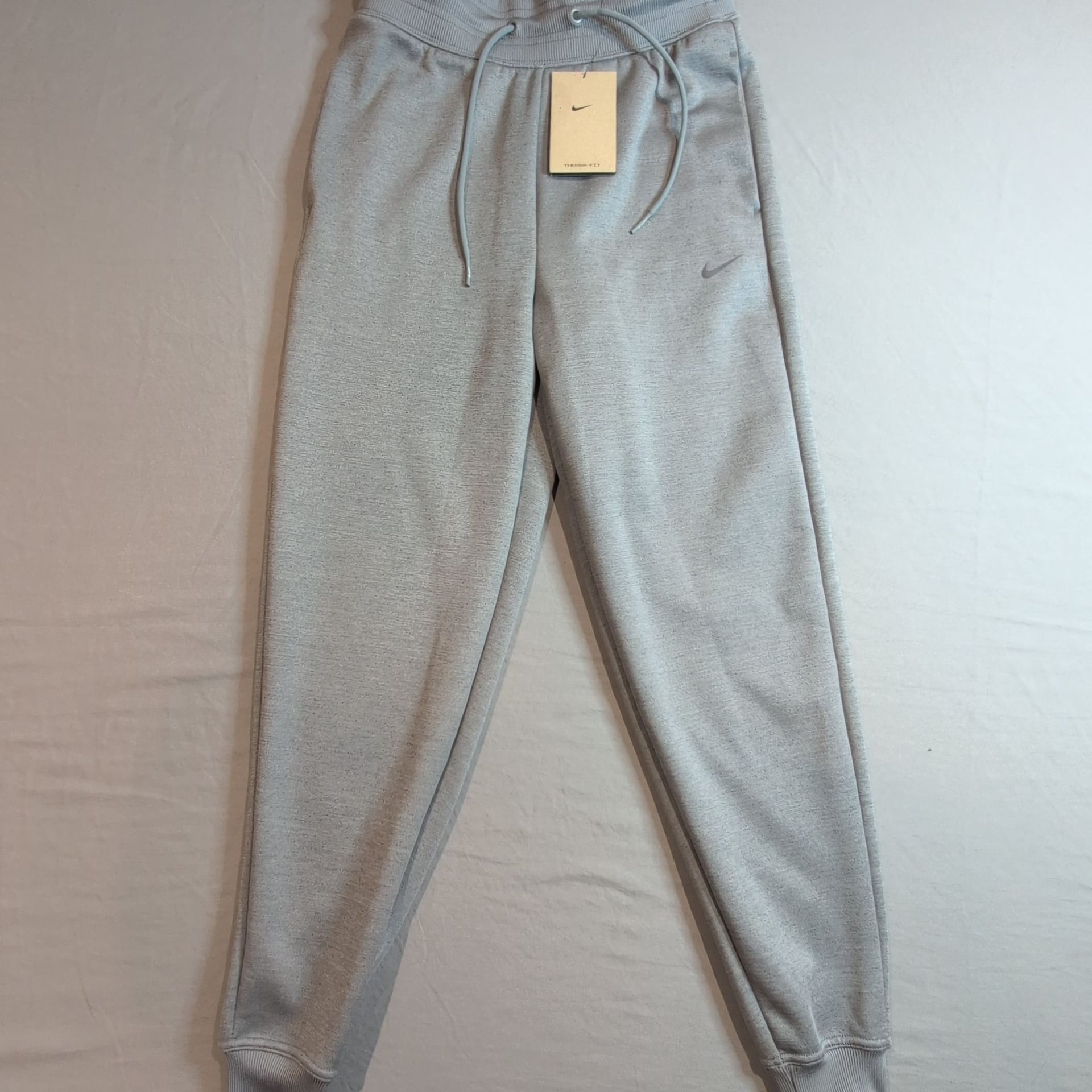 Nike Therma-Fit Fleece Sweatpants Size XS Grey New With Tags 2