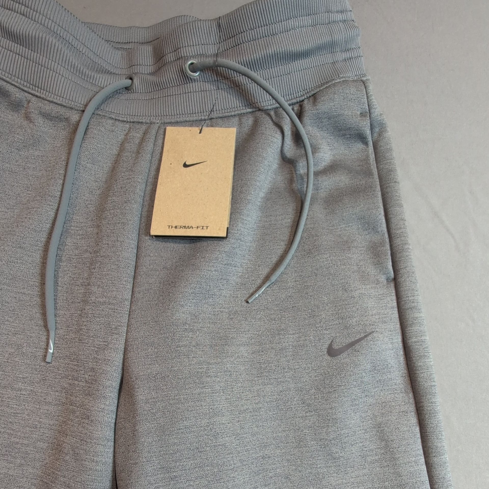 Nike Therma-Fit Fleece Sweatpants Size XS Grey New With Tags 3