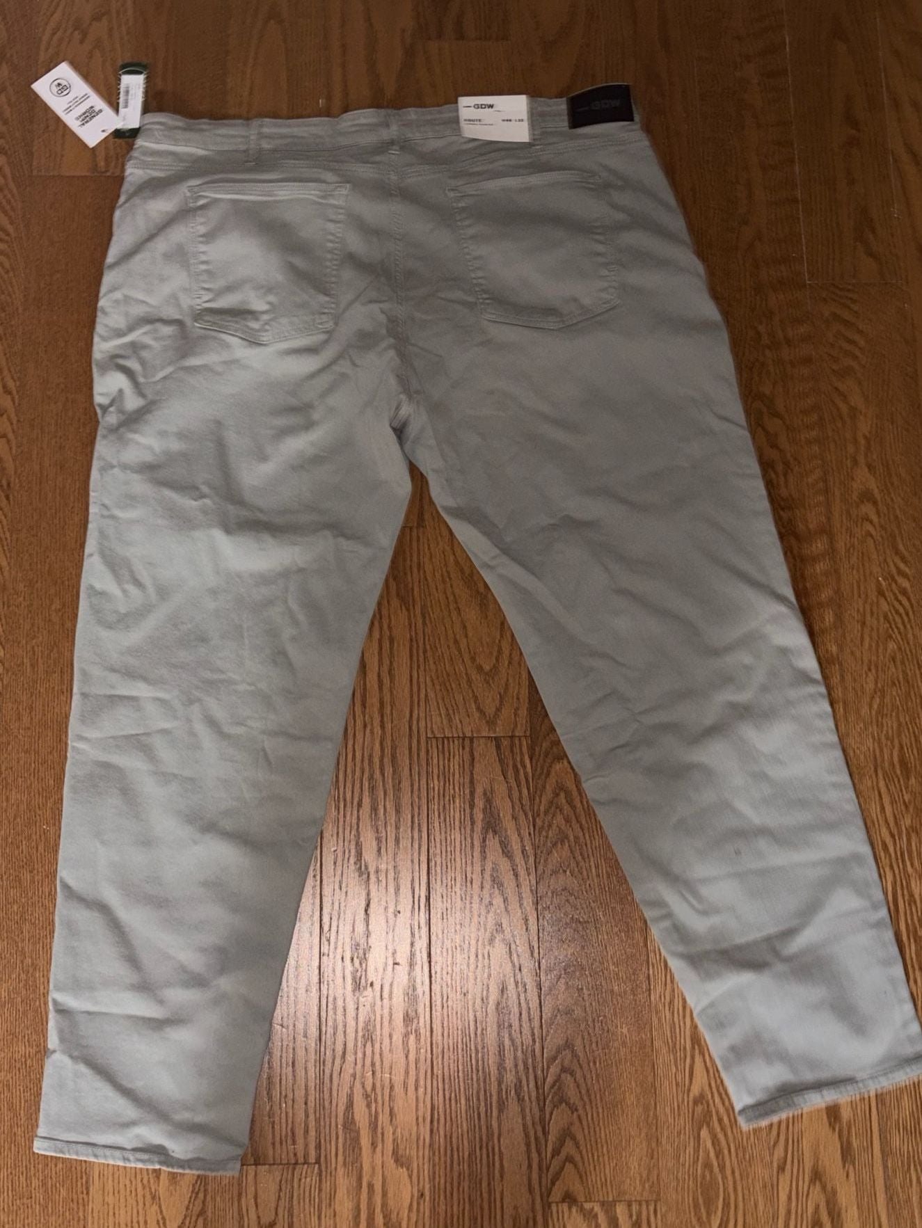 General Denim Works Route Athletic Tapered Jean Size W48 L32 Green 2