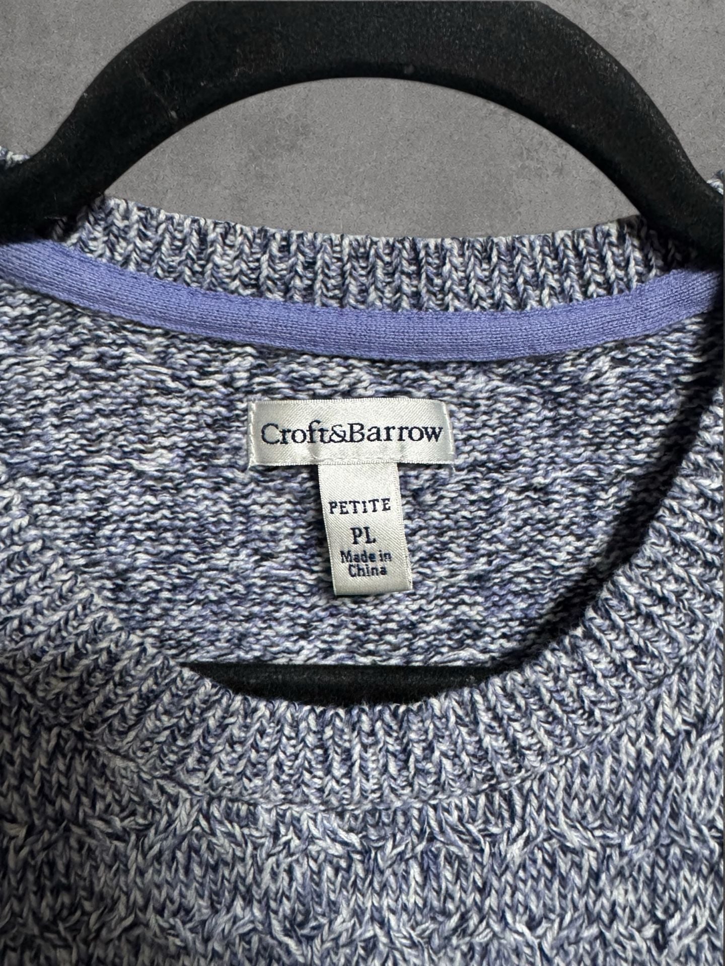 Croft & Barrow Marled Crew Neck 3