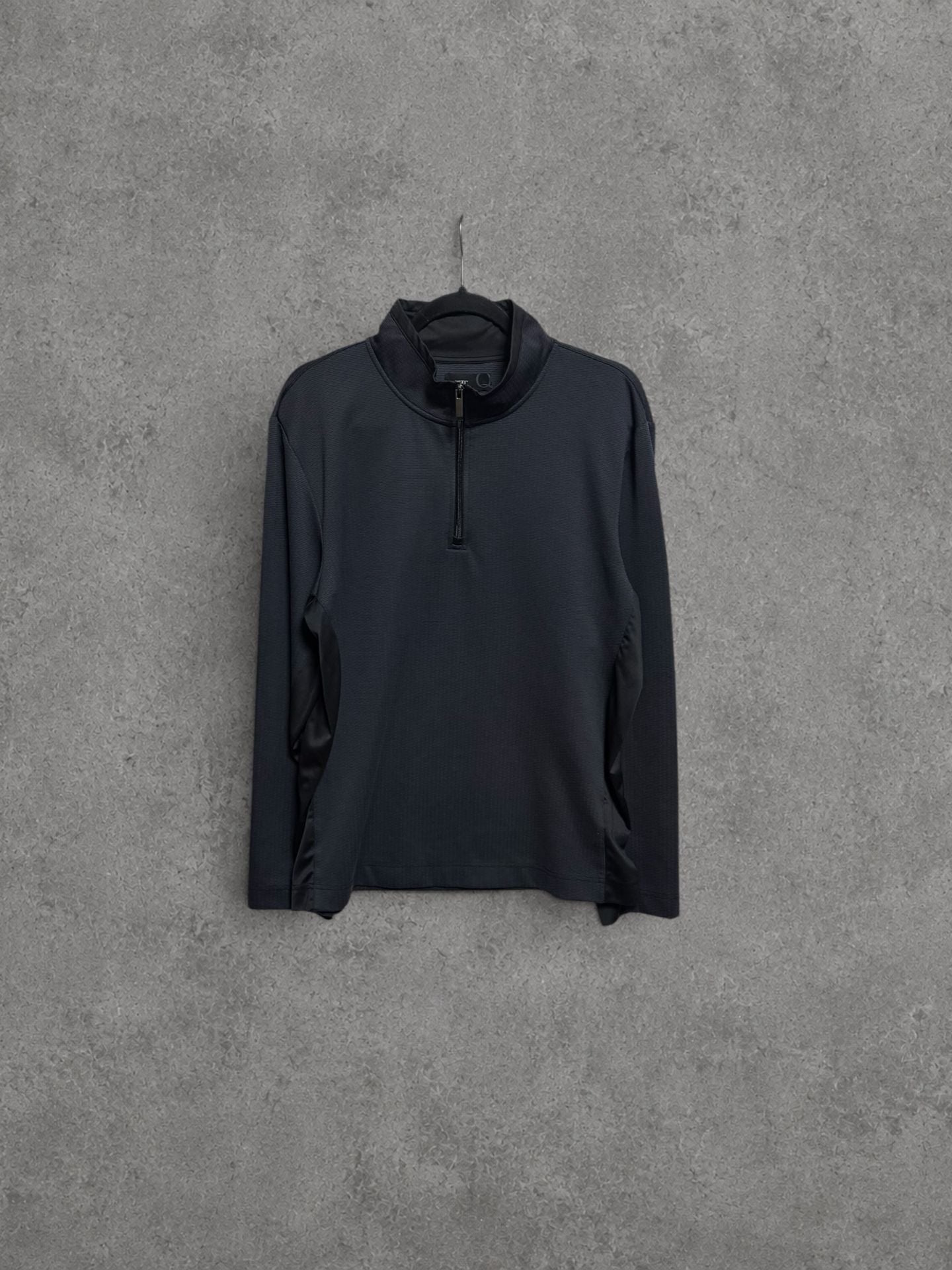 Quieti Performance Quarter-Zip Pullover Black 2