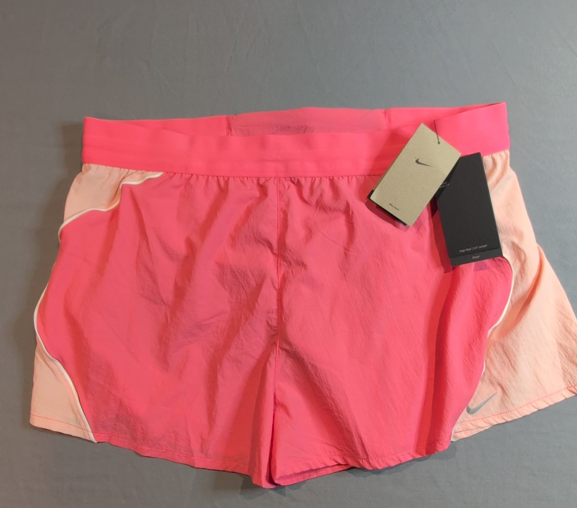 Nike Swift Running Shorts Size XL Pink High-Waisted Brief-Lined NWT 5